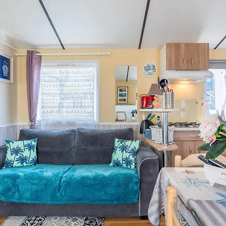 Mobilhome - Piscine Sauf En Avril Parque de Campismo La Parée Preneau